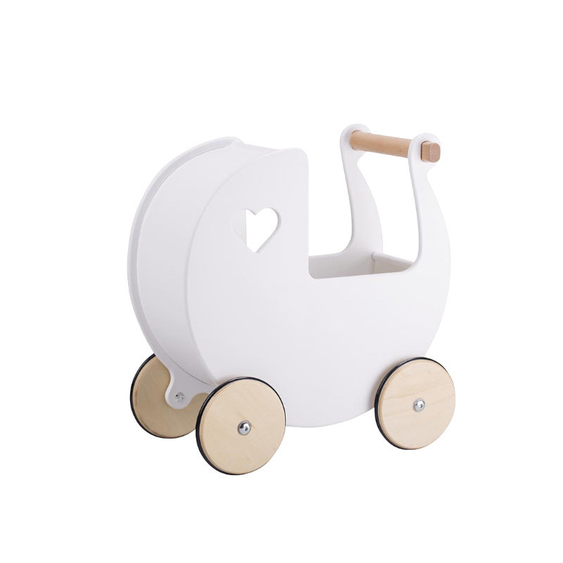 Mon chariot-poussette en bois