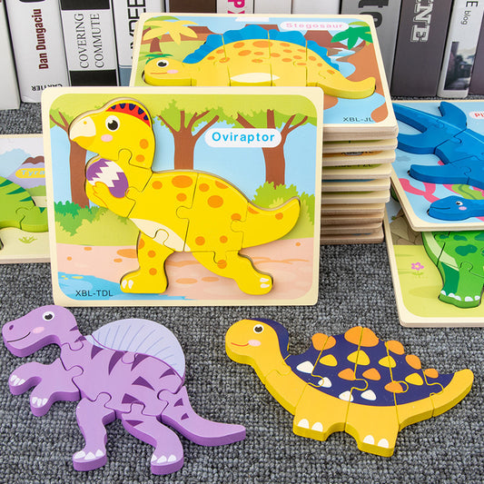 Puzzle Dino en 3D