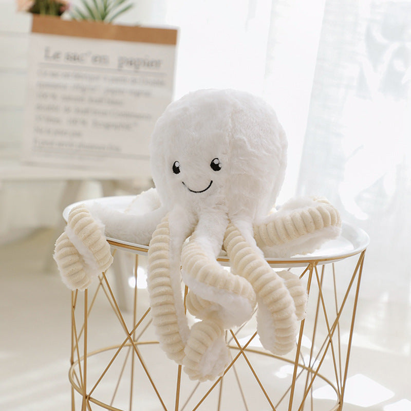 Peluche toute douce Octopus