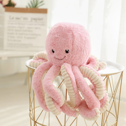 Peluche toute douce Octopus