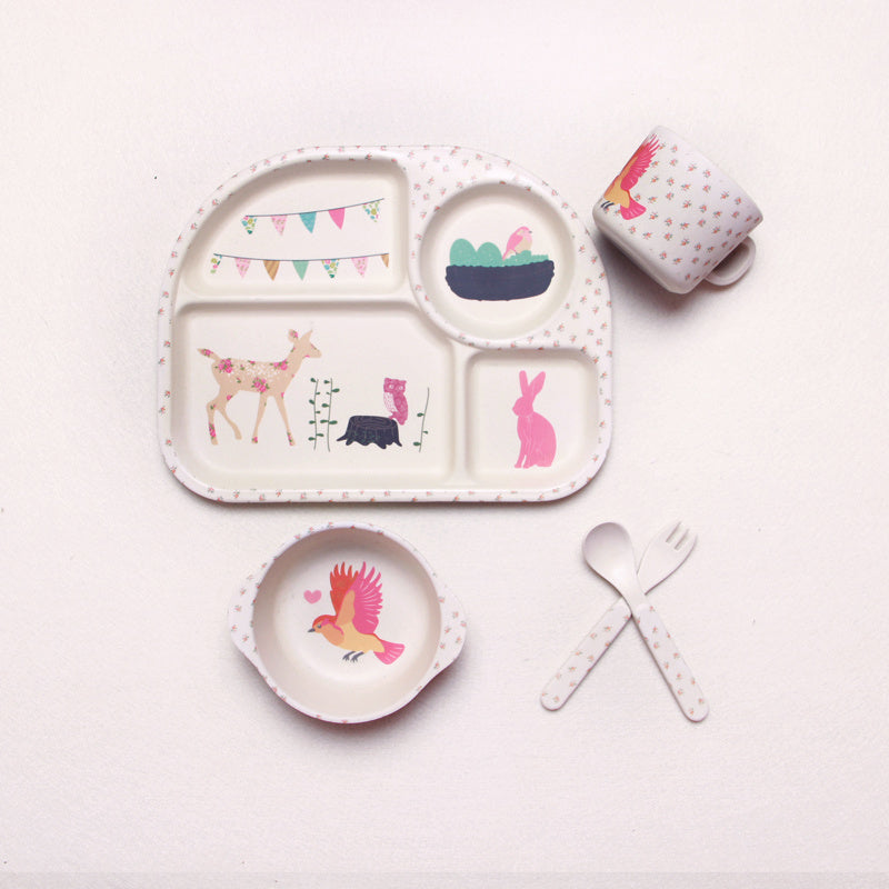 Coffret premier repas en bambou