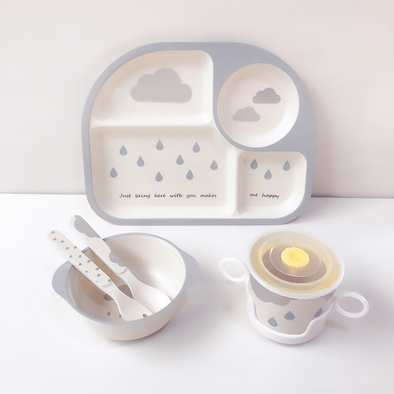 Coffret premier repas en bambou