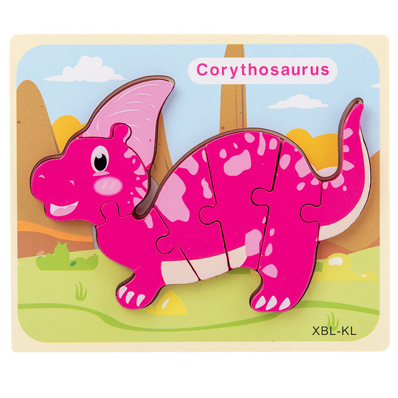 Puzzle Dino en 3D
