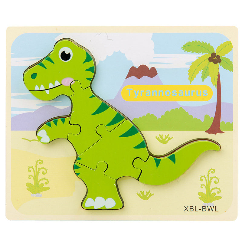 Puzzle Dino en 3D