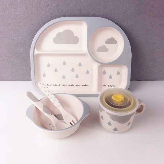 Coffret premier repas en bambou