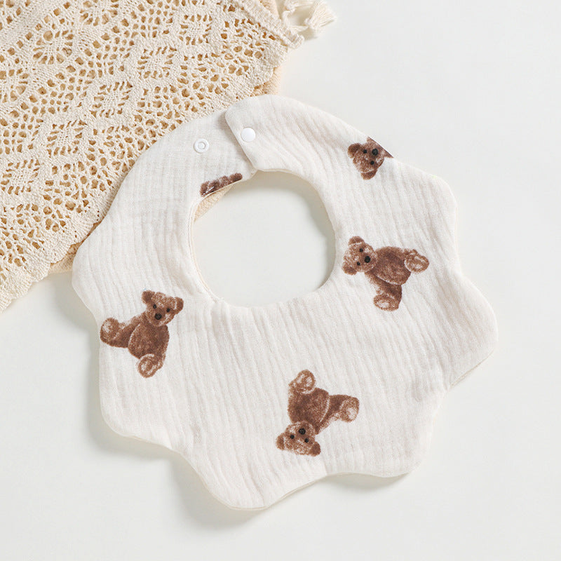 Bavoir bébé mignon