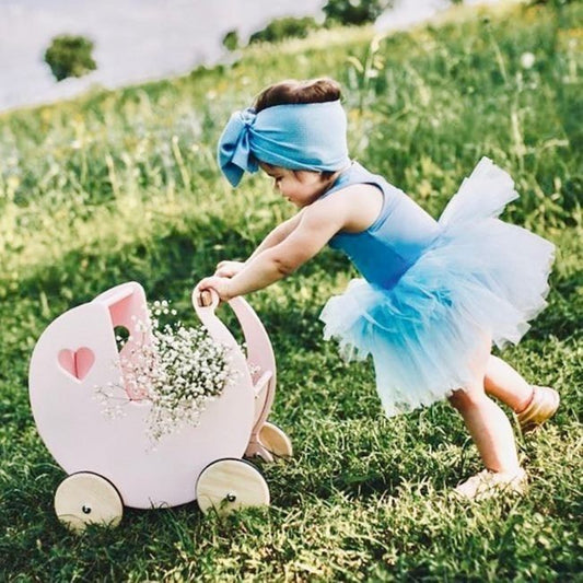 Mon chariot-poussette en bois