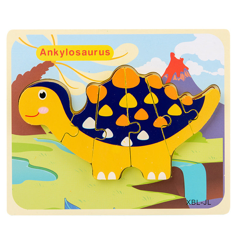 Puzzle Dino en 3D