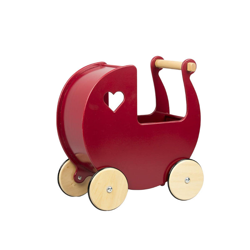 Mon chariot-poussette en bois