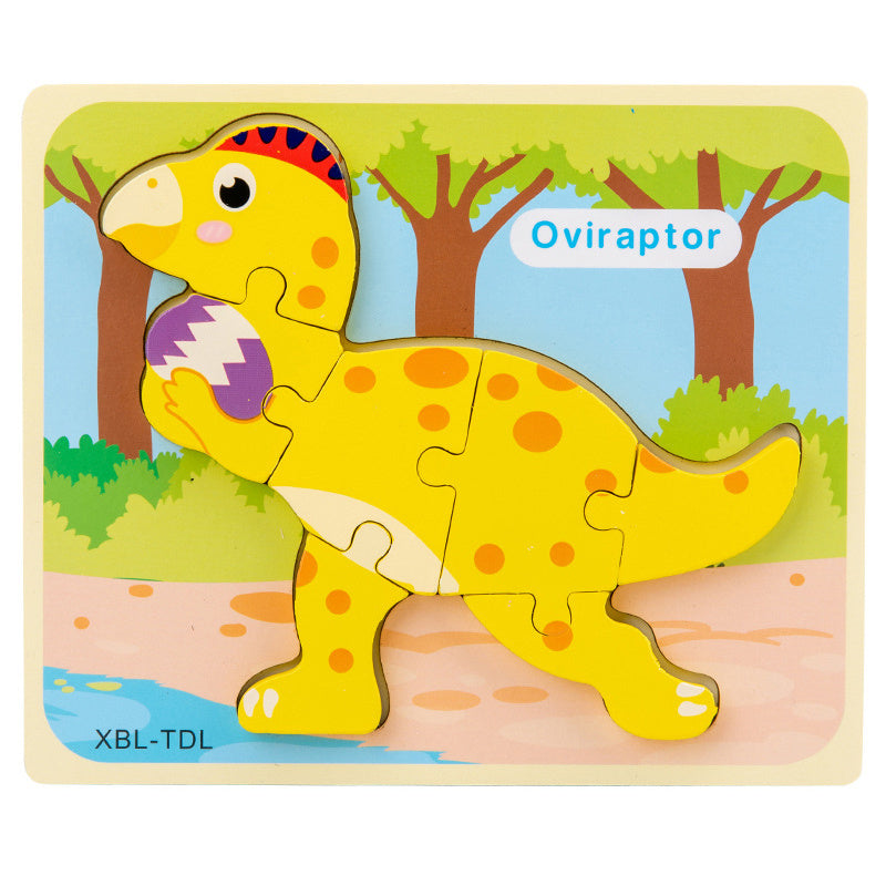 Puzzle Dino en 3D