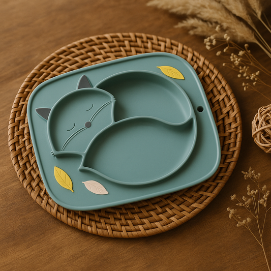 Mon assiette renard anti-glisse