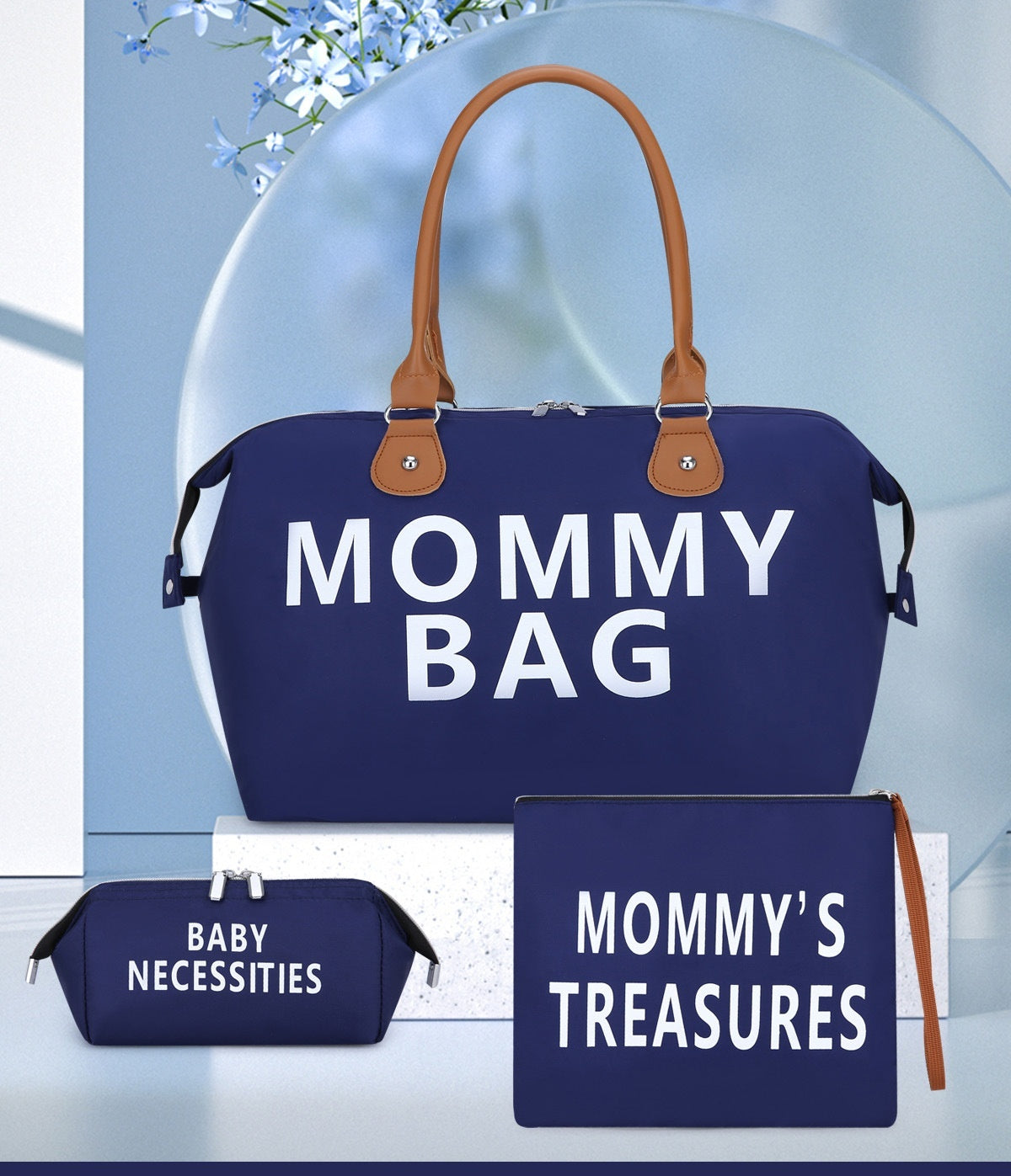 Set de 3 sacs de voyage Maman et Bébé