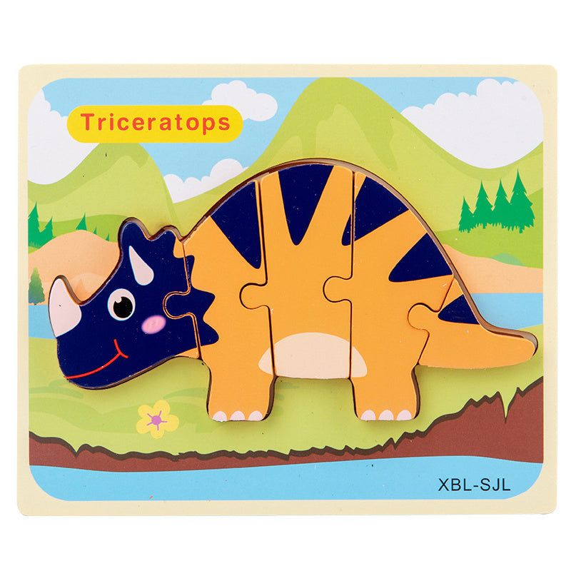 Puzzle Dino en 3D