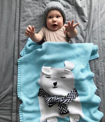 Couverture bébé douceur nordique