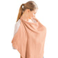 Couverture d'allaitement en gaze de coton