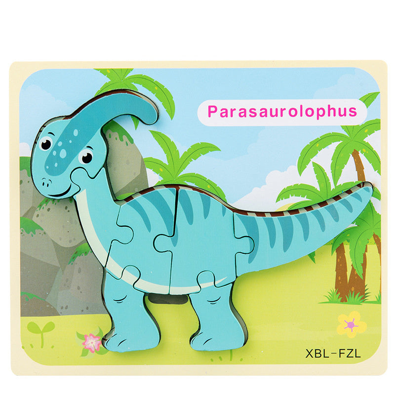Puzzle Dino en 3D