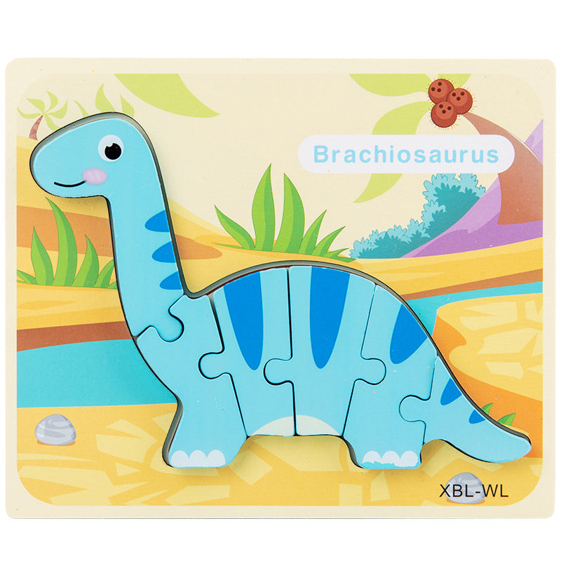 Puzzle Dino en 3D