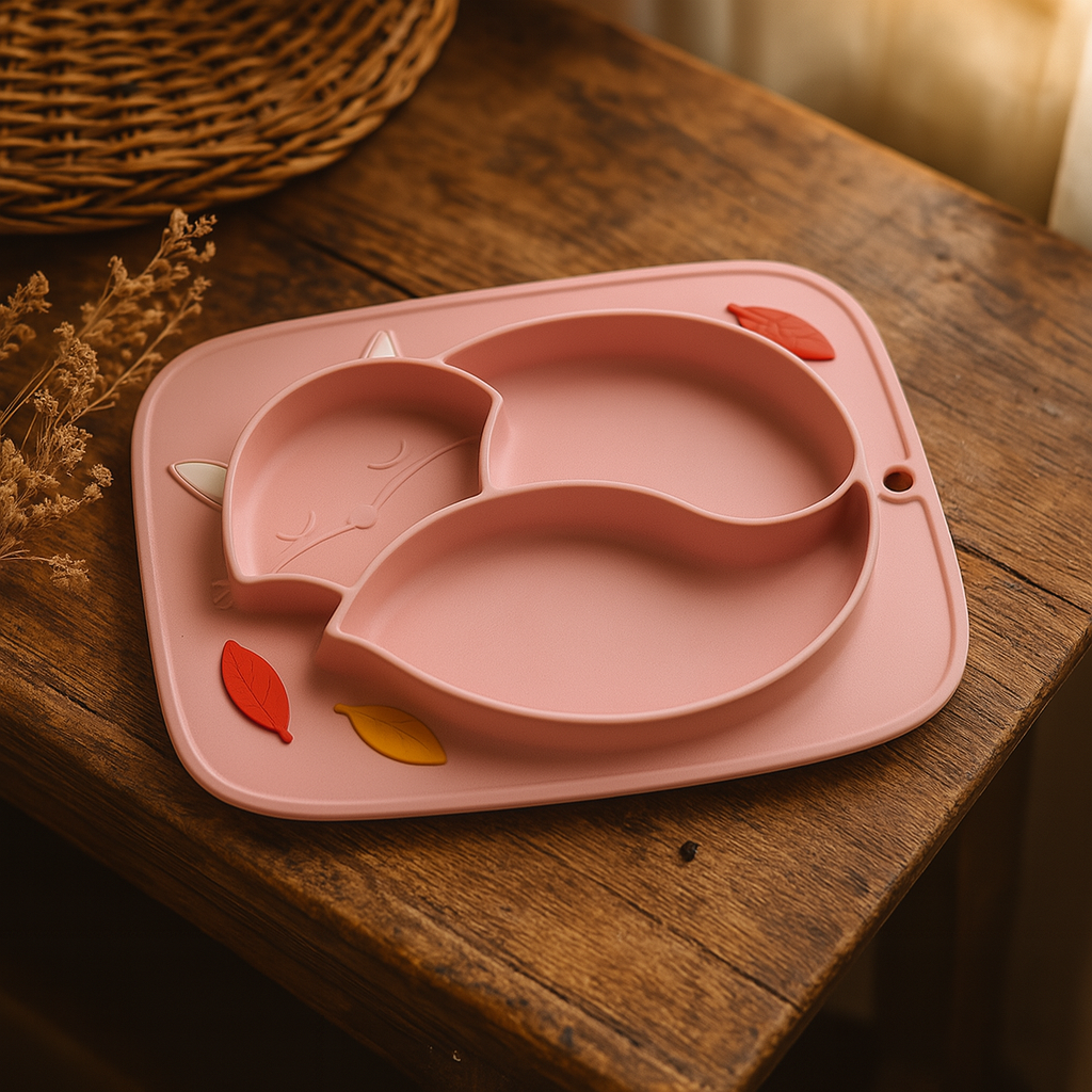 Mon assiette renard anti-glisse