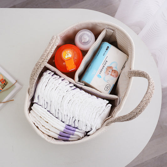 Panier de rangement pour table à langer
