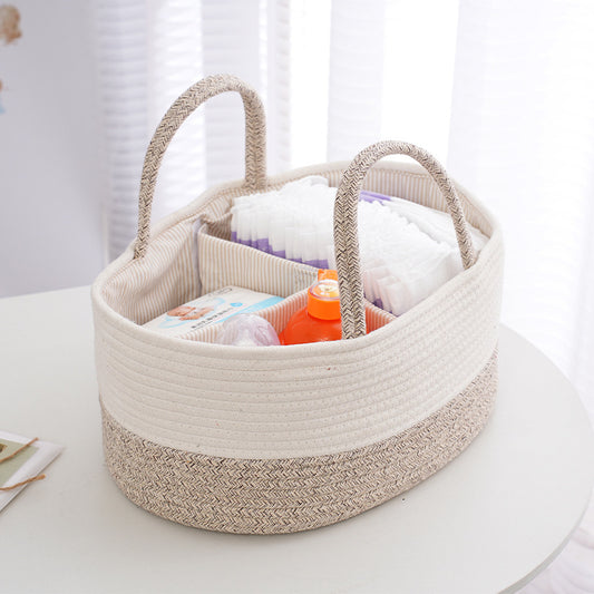 Panier de rangement pour table à langer
