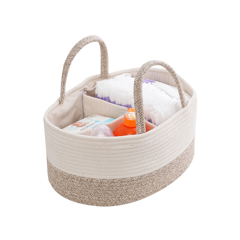 Panier de rangement pour table à langer