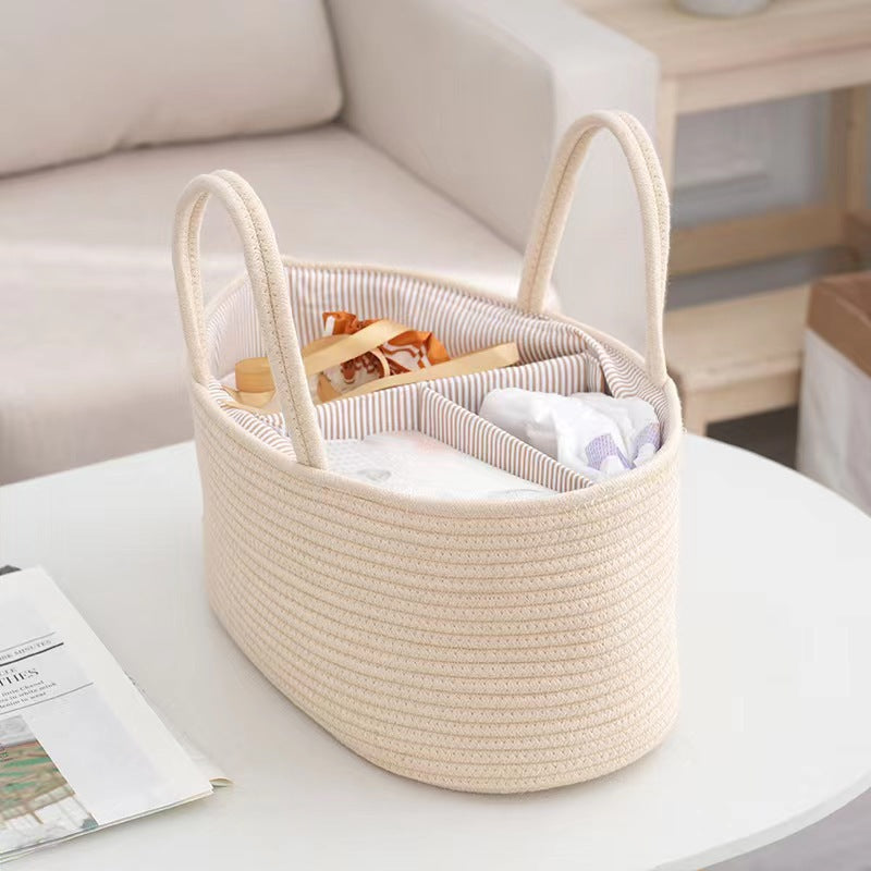 Panier de rangement pour table à langer