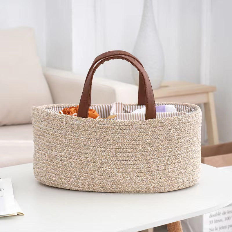 Panier de rangement pour table à langer