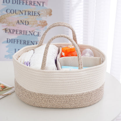 Panier de rangement pour table à langer
