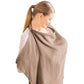 Couverture d'allaitement en gaze de coton